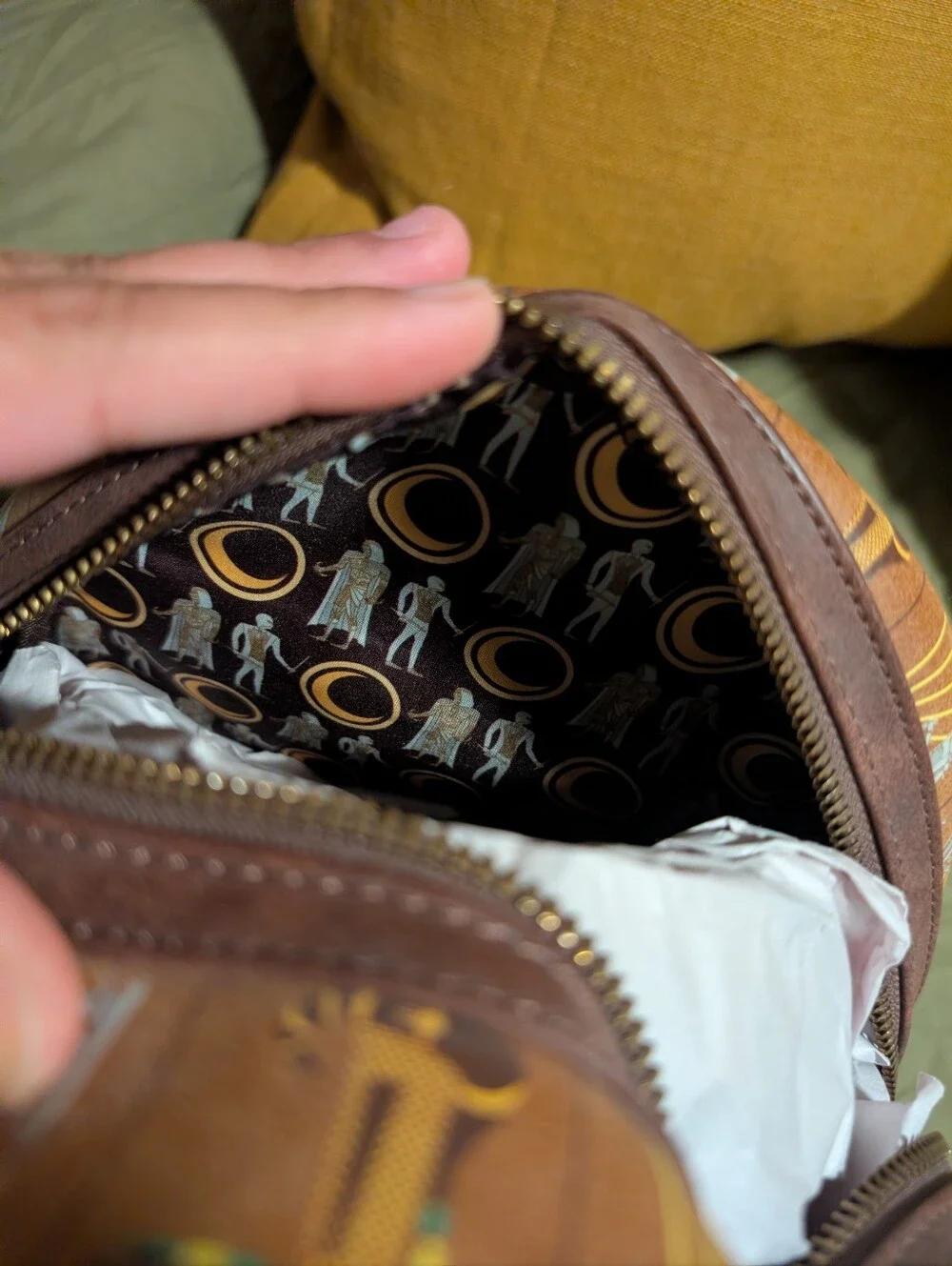 NWT Moonknight Grotto Treasures Loungefly Bag - Picture 9 of 11